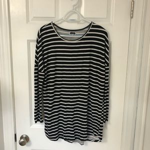 Mud pie striped tunic, sz S/M
